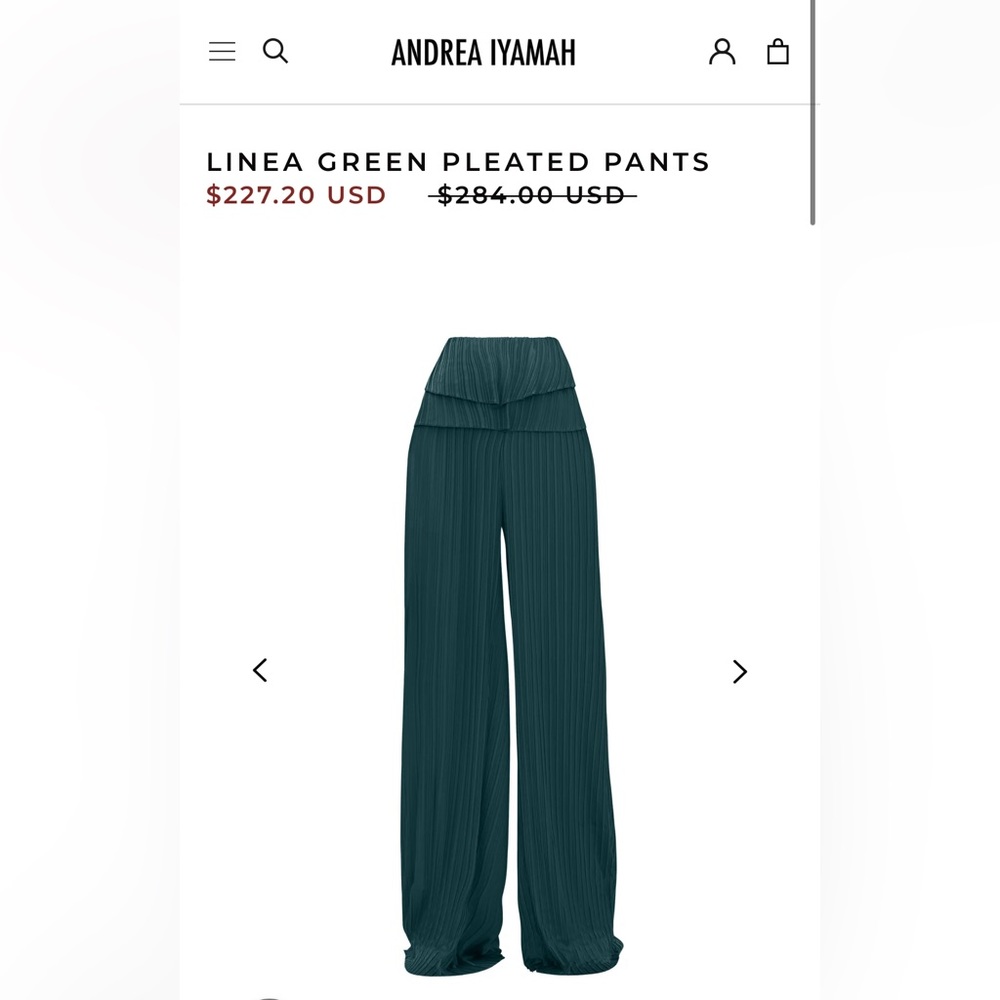 BRAND NEW - Andrea Iyamah pants